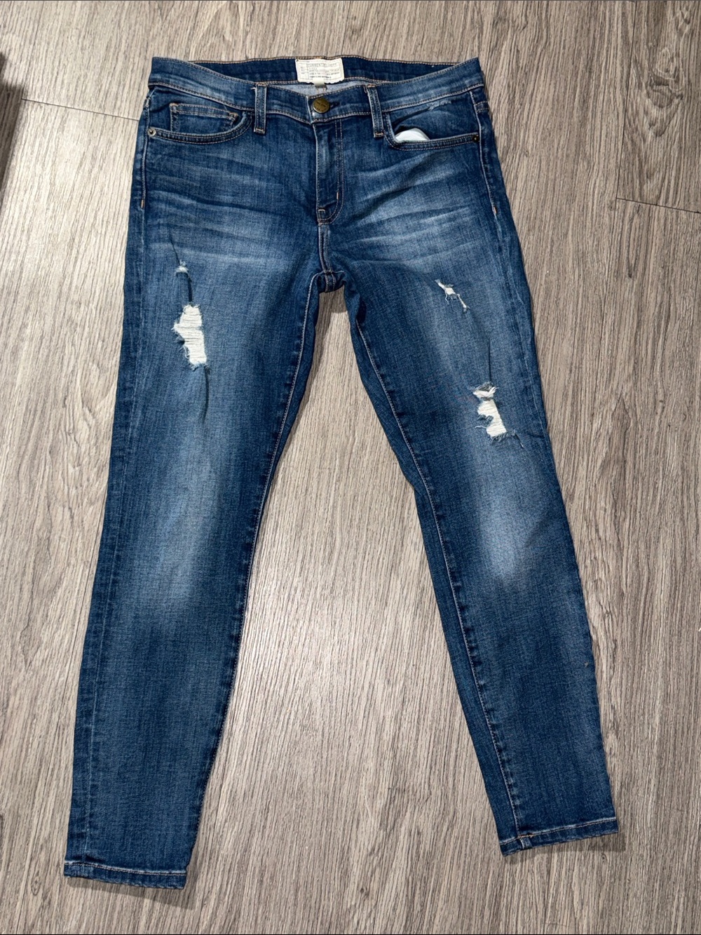 Current/Elliot The High Waist Stiletto Jeans Size 30